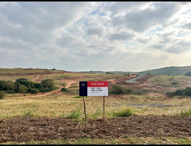 1,479M² VACANT LAND FOR SALE IN SEATON ESTATE
